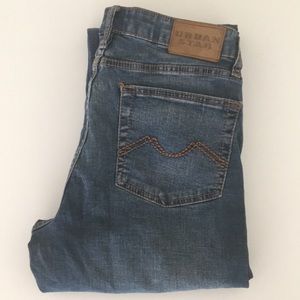 Urban Star 32 X 34 Jeans Distressed Blue Like New